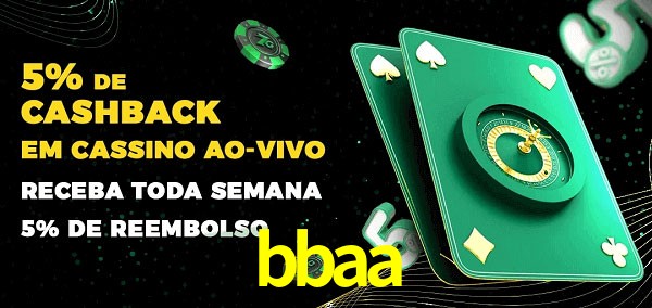 Promoções do cassino ao Vivo bbaa